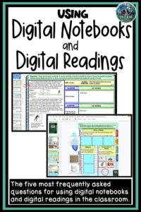 How to use digital interactive notebooks and digital guided readings