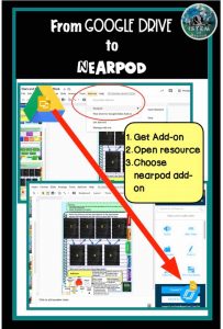 sharing assignments from google drive to Nearpod