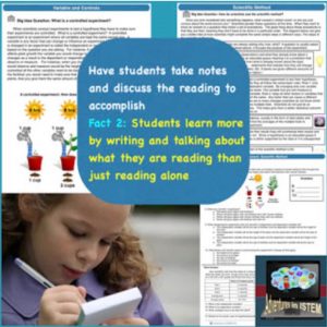 To improve student learning students need to write and talk about what they are learning