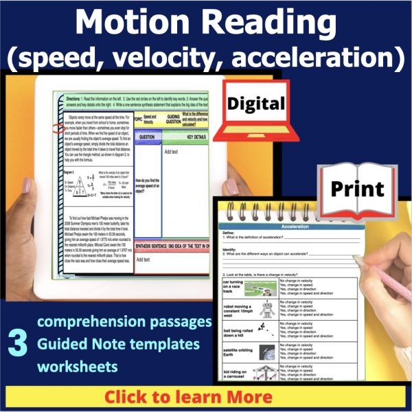 motion science reading