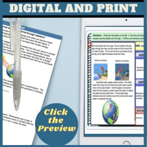 thermal energy science reading digital and print
