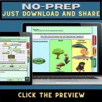 Life Science digital interactive notebook activities bundle including ...
