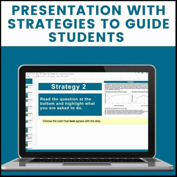 NGSS test taking strategies presentation with strategies