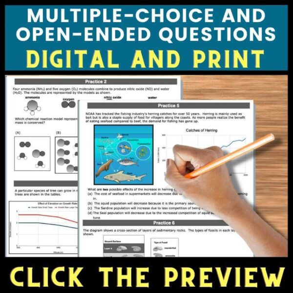 NGSS test taking strategies digital and print