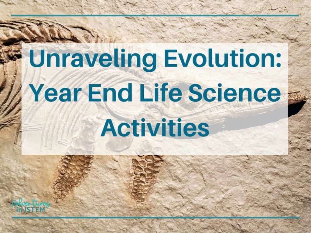 unraveling evolution, year end life science activities