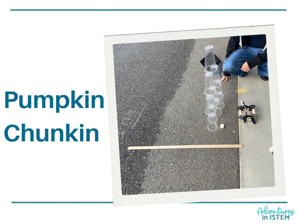 fall science activities pumpkin chunkin