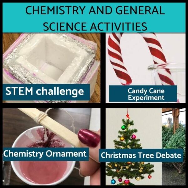 winter science STEM chemistry genetics six activities for 5 weeks of learning