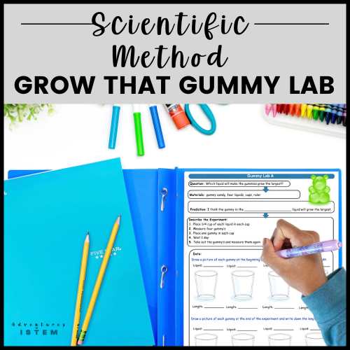 scientific method experiment activity gummy bear lab