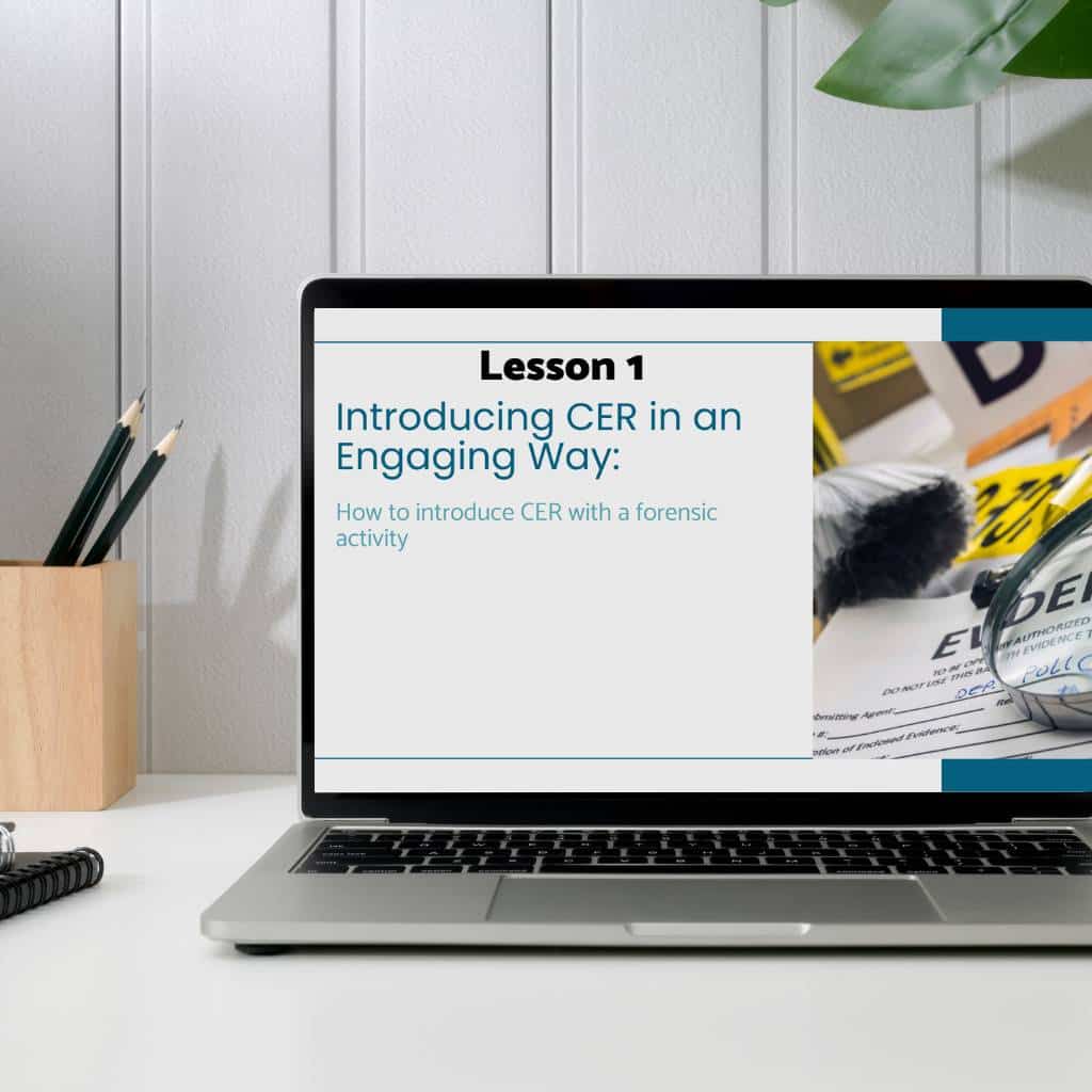 claim evidence reasoning academy lesson 1