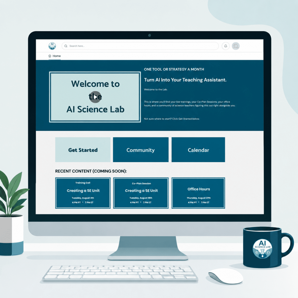 ai science lab computer home page
