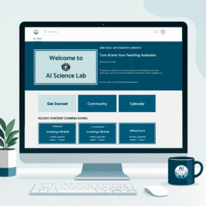 ai science lab computer home page