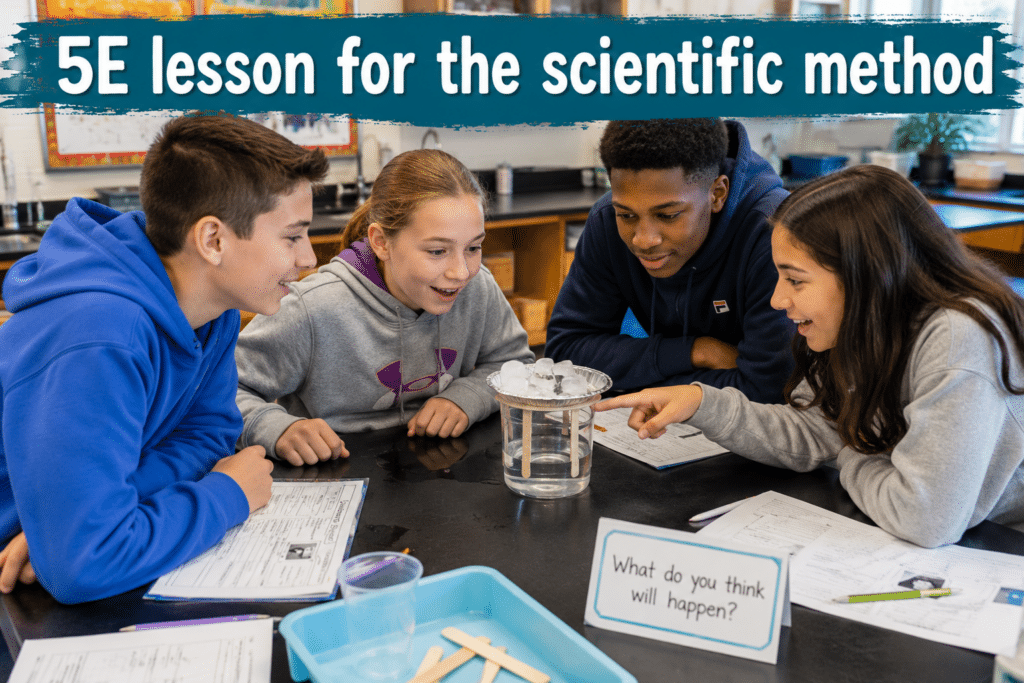 scientific method 5e model 1